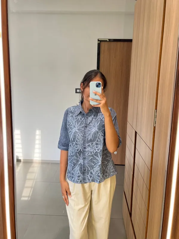 Blue_cutwork_embroidered_shirt