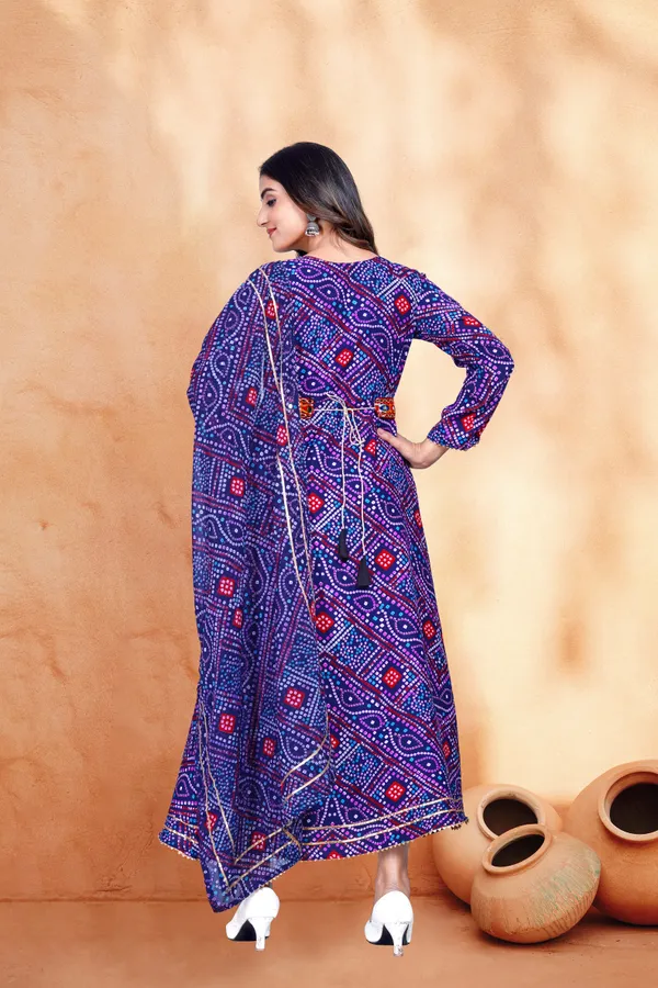 Embroidered_Purple_Navratri_Gown_With_Dupatta_Set