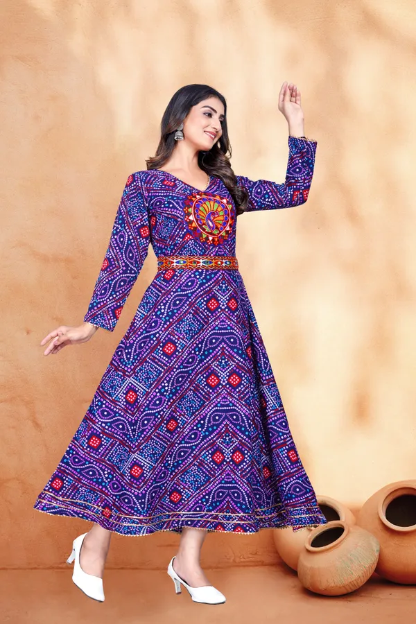 Embroidered_Purple_Navratri_Gown_With_Dupatta_Set