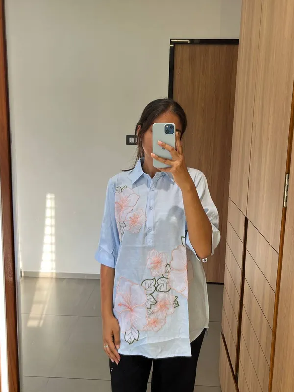 Floral_Embroidered_SkyBlue_Top