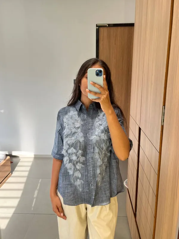 Grey_Floral_Embroidered_Shirt