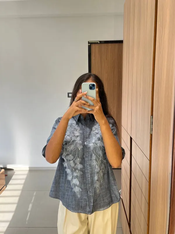 Grey_Floral_Embroidered_Shirt