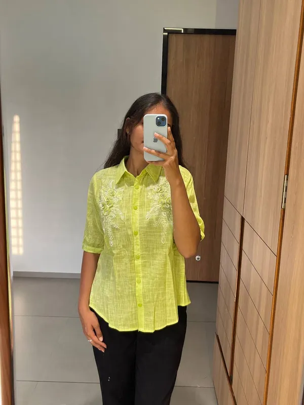 Lime_Green_embroidered_shirt