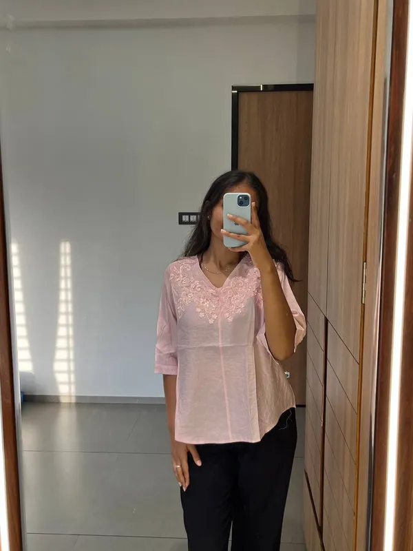 Ligth_Pink_Embroidered_V-Neck_Top