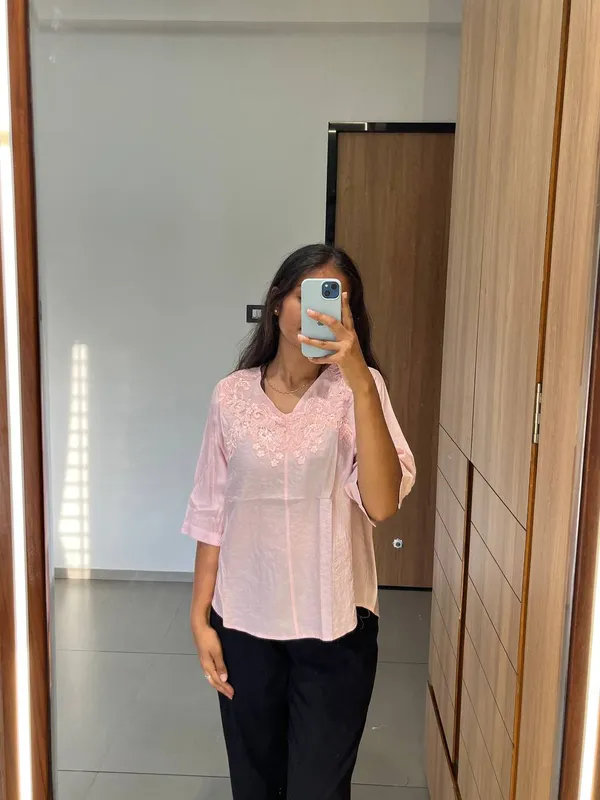 Ligth_Pink_Embroidered_V-Neck_Top