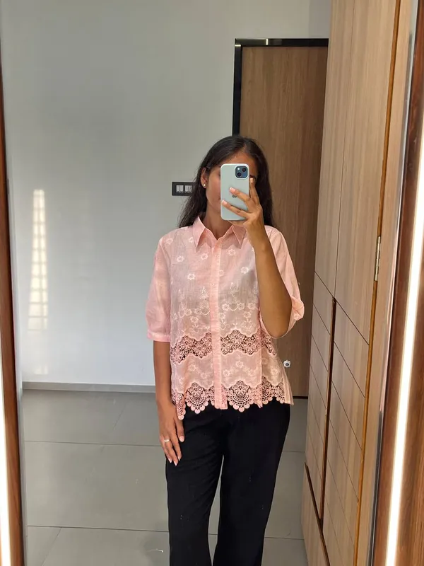 Peach_Floral_Embroidered_Shirt