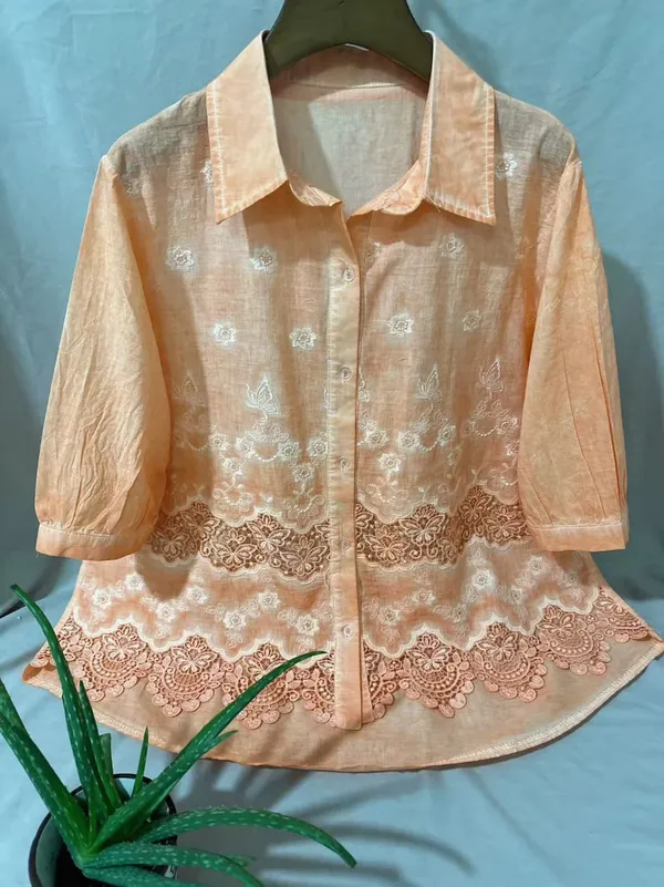 Peach_Floral_Embroidered_Shirt