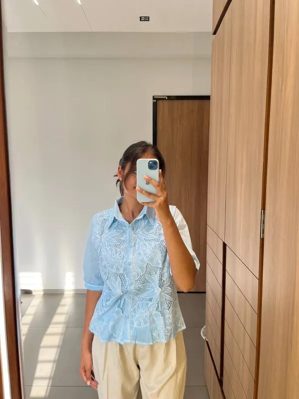 SkyBlue_cutwork_embroidered_shirt