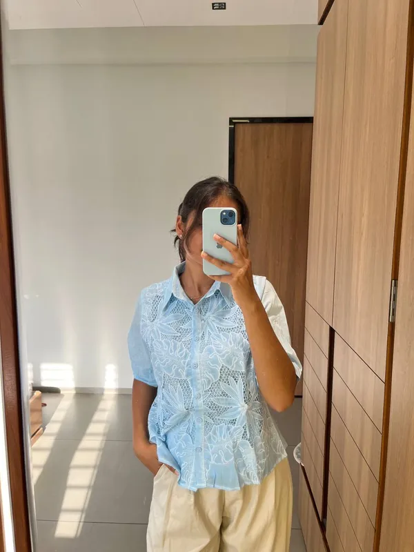 SkyBlue_cutwork_embroidered_shirt