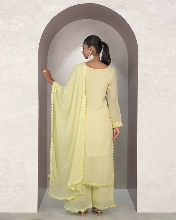 Lemon_Yellow_Embroidered_Kurta_Palazoo_with_Dupatta