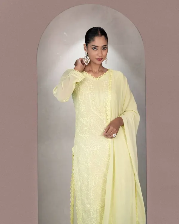 Lemon_Yellow_Embroidered_Kurta_Palazoo_with_Dupatta