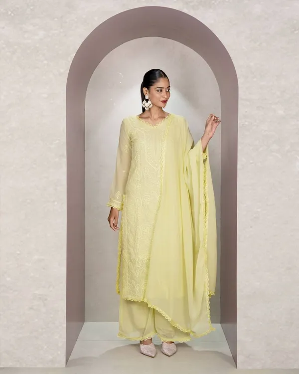 Lemon_Yellow_Embroidered_Kurta_Palazoo_with_Dupatta