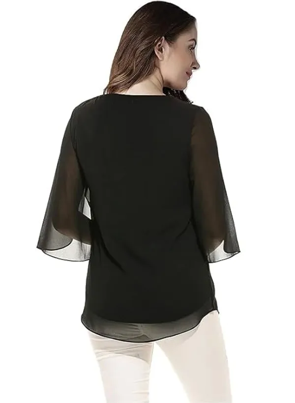 Women's_Black_Georgette_Top
