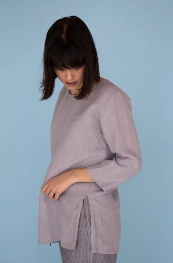 Women’s_Gray_Viscose_Rayon_Tunic_Top