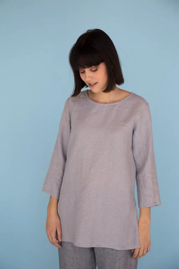 Women’s_Gray_Viscose_Rayon_Tunic_Top