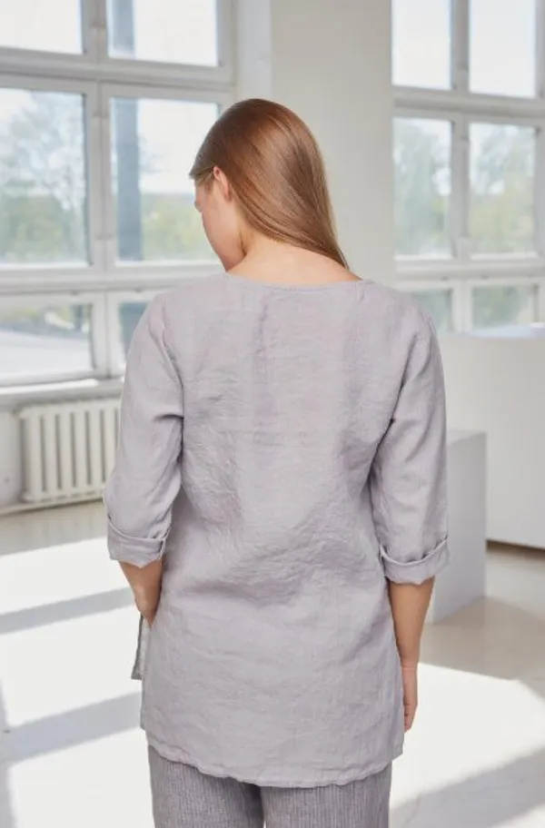 Women’s_Gray_Viscose_Rayon_Tunic_Top