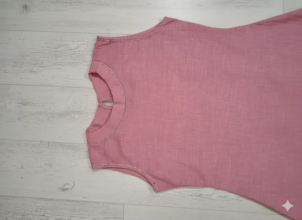 Women’s_Soft_Cotton_Pink_Kurti_&_Palzoo_Set