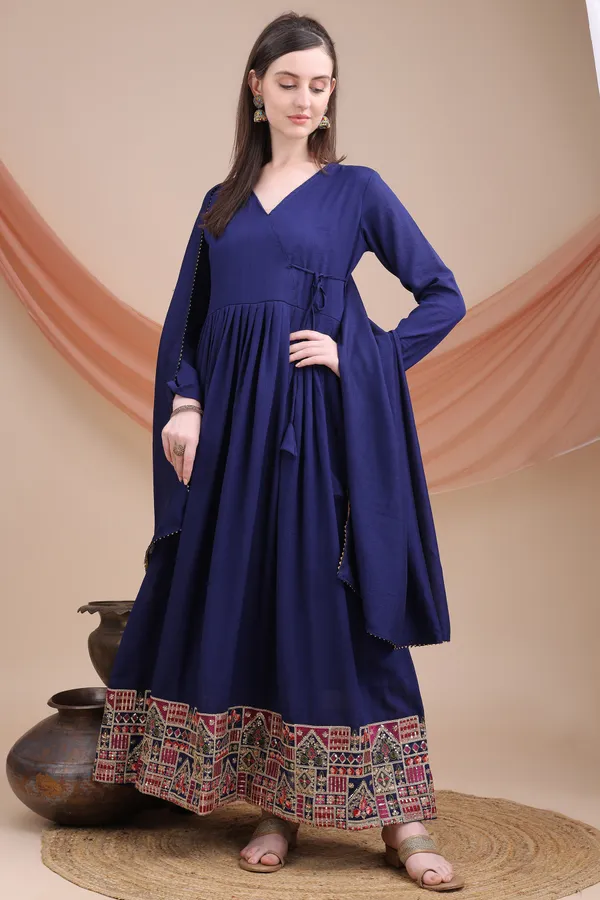 Navy_Blue_anarkali_kurta_with_dupatta_suit