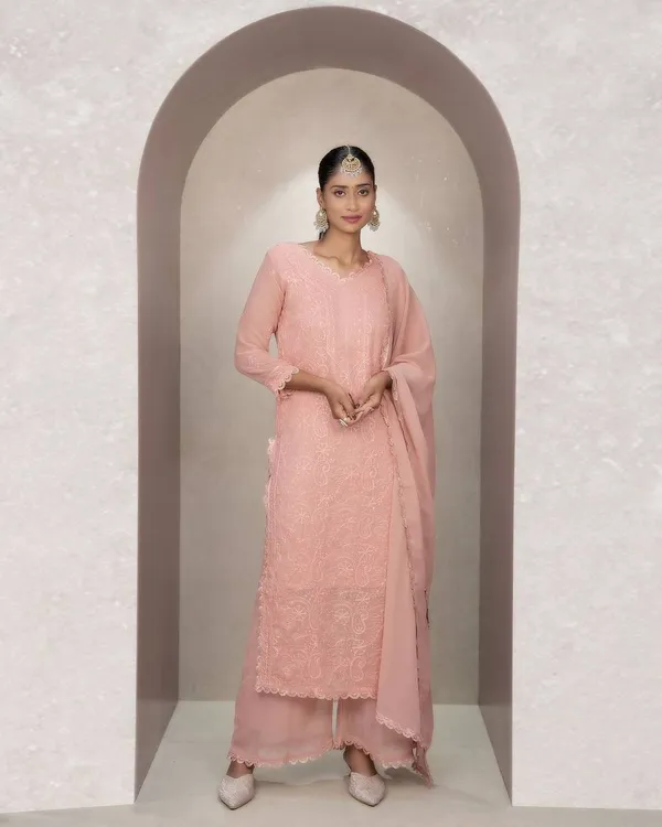 Peach__Embroidered_Kurta_Palazoo_with_Dupatta