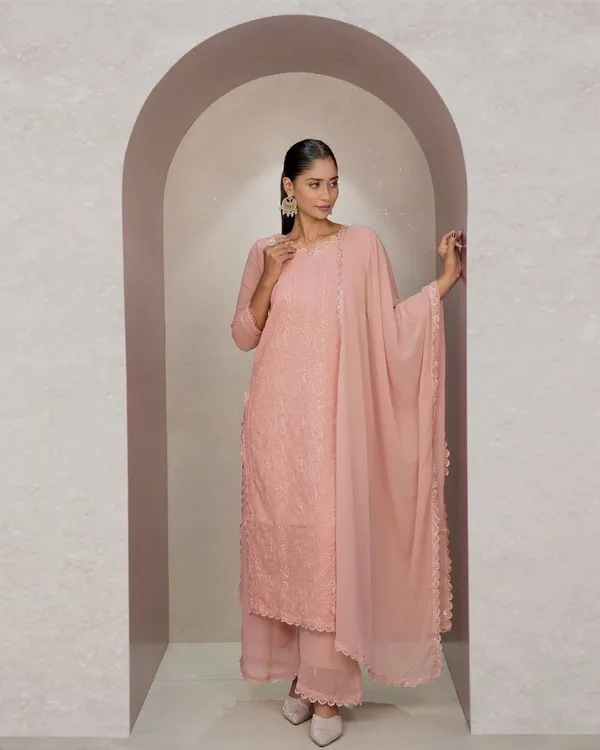 Peach__Embroidered_Kurta_Palazoo_with_Dupatta