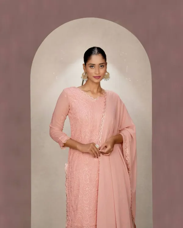 Peach__Embroidered_Kurta_Palazoo_with_Dupatta