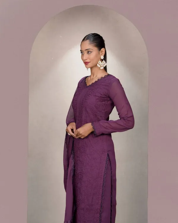 Purple_Embroidered_Kurta_Palazoo_with_Dupatta