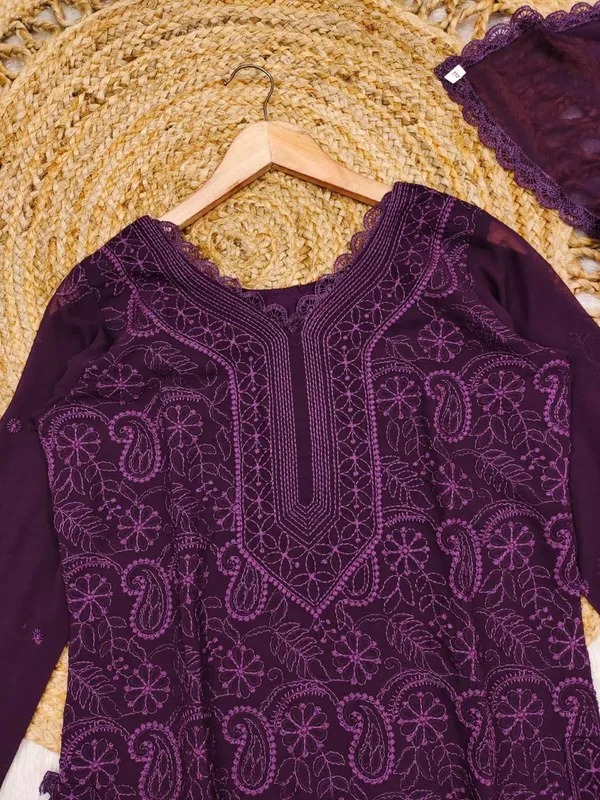 Purple_Embroidered_Kurta_Palazoo_with_Dupatta