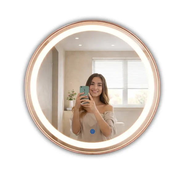 24_X_24_Inch_|_The_Deqor_Essential_Aluminium_Alloy_Frame_Wall_Mount_Triple_Light_Led_Bathroom_Mirror_With_Touch_Sensor_Round_Shape_|_AML2424A3