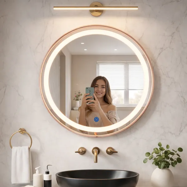 24_X_24_Inch_|_The_Deqor_Essential_Aluminium_Alloy_Frame_Wall_Mount_Triple_Light_Led_Bathroom_Mirror_With_Touch_Sensor_Round_Shape_|_AML2424A3