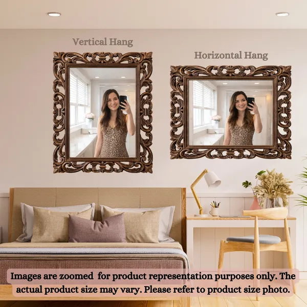 18_X_24_Inch_|_The_Deqor_Wood_Frame_Rectangle_Mirror_For_Wall/Carving_Frame_Mirror/Mirror_For_Bathroom/Bedroom/Living_Room/Entryway/Dressing_Room/Antique_Decorative_Mirror_|_CM1824A3
