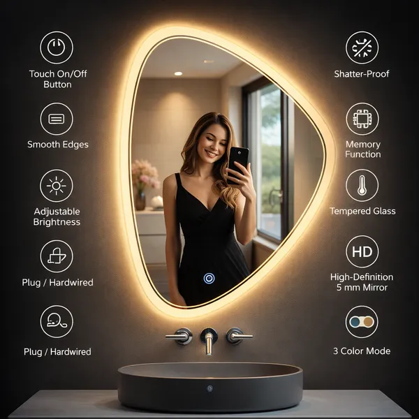 18_X_24_Inch_|_LED_Wall_Mirror_with_Triple-Tone/Touch_Mirror_for_Bedroom/Dressing_Room/Living_Room_-_Aesthetic_Shape