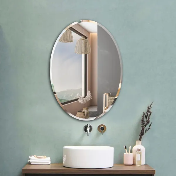 12_X_18_Inch_|_The_Deqor_Frameless_Oval_Mirror_For_Wall/_Beveled_Glass_With_Smooth_Edges/Mirror_For_Bathroom/Bedroom/Living_Room/Entryway/Dressing_Room/Unframed_Decorative_Mirror_|_BM1218A3
