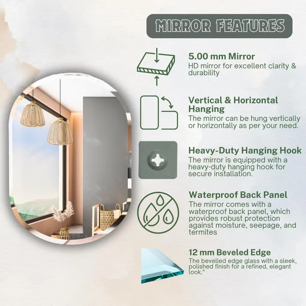 12_X_18_Inch_|_The_Deqor_Frameless_Capsule_Mirror_For_Wall/_Beveled_Glass_With_Smooth_Edges/Mirror_For_Bathroom/Bedroom/Living_Room/Entryway/Dressing_Room/Unframed_Decorative_Mirror_|_BM1218A4