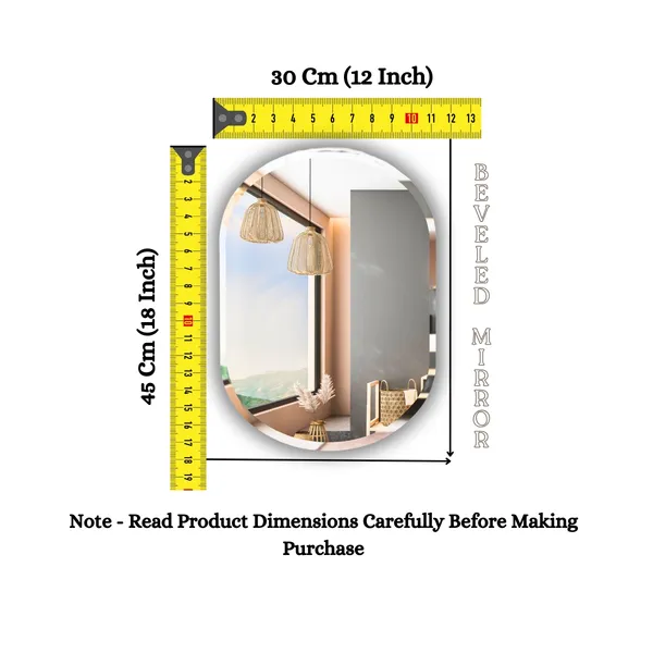 12_X_18_Inch_|_The_Deqor_Frameless_Capsule_Mirror_For_Wall/_Beveled_Glass_With_Smooth_Edges/Mirror_For_Bathroom/Bedroom/Living_Room/Entryway/Dressing_Room/Unframed_Decorative_Mirror_|_BM1218A4