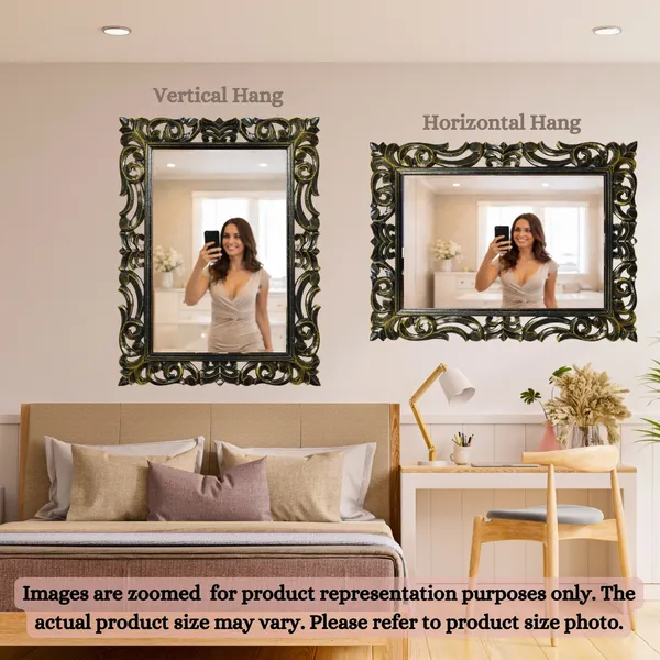 18_X_24_Inch_|_The_Deqor_Wood_Frame_Rectangle_Mirror_For_Wall/Carving_Frame_Mirror/Mirror_For_Bathroom/Bedroom/Living_Room/Entryway/Dressing_Room/Antique_Decorative_Mirror_|_CM1824A4