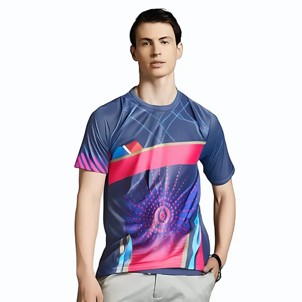 Blue_Polyester_Half_Sleeve_Round_Neck_Printed_Regular_T-Shirt_For_Men