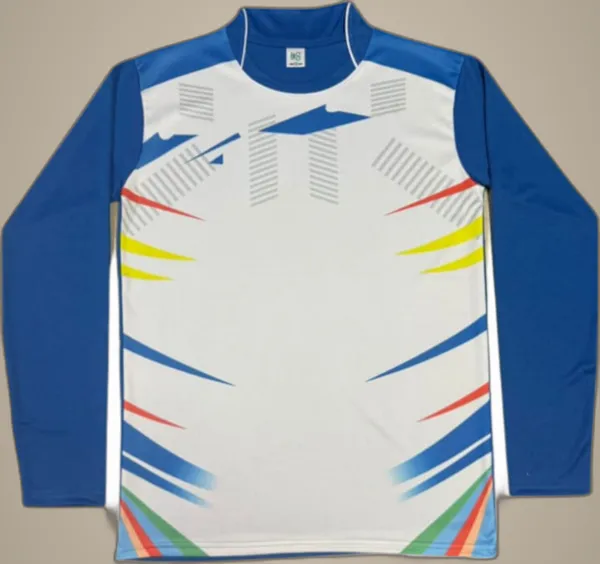 Blue_Polyester_Full_Sleeve_Mandarin_Collar_Printed_Regular_T-Shirt_For_Men