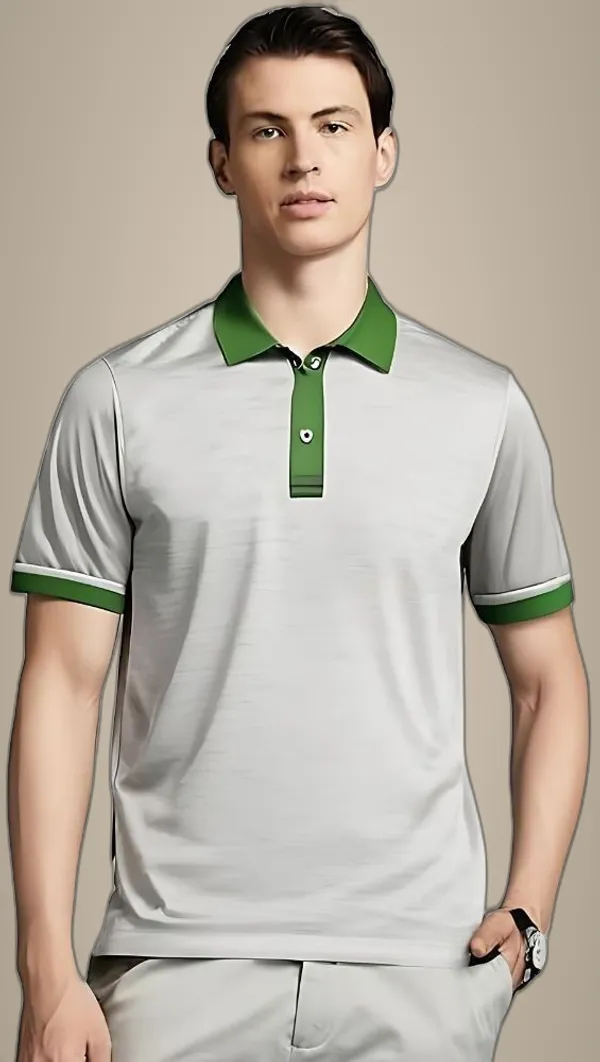 Grey_Polyester_Short_Sleeve_Polo_Neck_Solid_Regular_T-Shirt_For_Men
