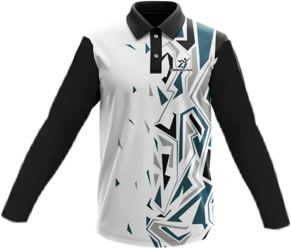 Multicolor_Polyester_Full_Sleeve_Polo_Neck_Printed_Regular_T-Shirt_For_Men
