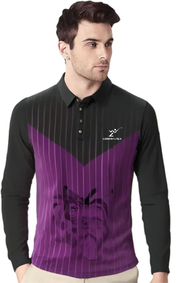Black_Polyester_Polo_Printed_Full_Sleeve_Regular_T_shirt_For_Men