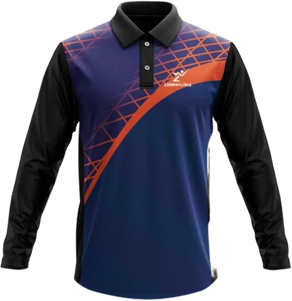 Multicolor_Polyester_Full_Sleeve_Polo_Neck_Printed_Regular_T-Shirt_For_Men