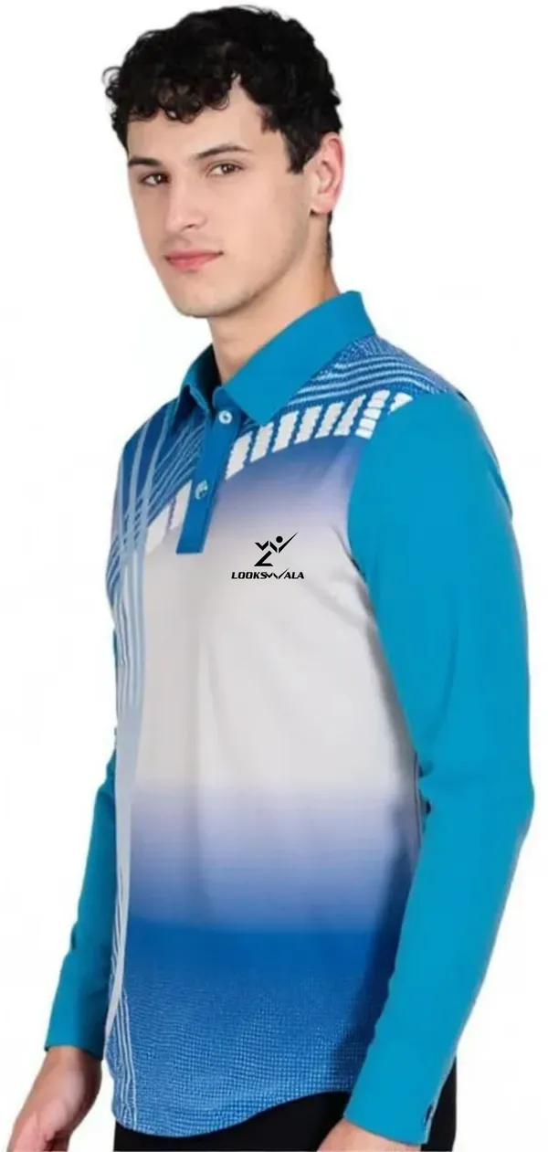 Blue_Polyester_Full_Sleeve_Polo_Neck_Printed_Regular_T-Shirt_For_Men