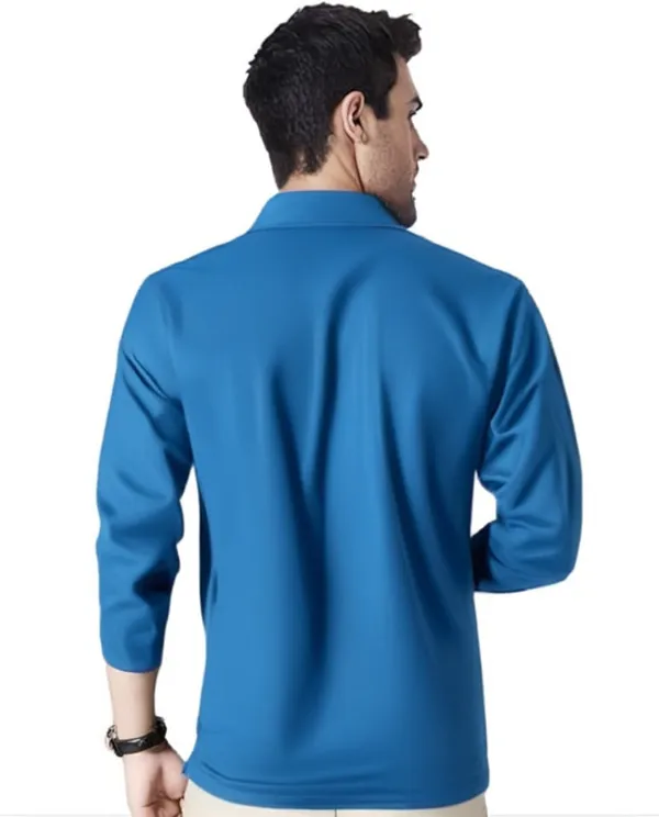 Blue_Polyester_Full_Sleeve_Polo_Neck_Printed_Regular_T-Shirt_For_Men
