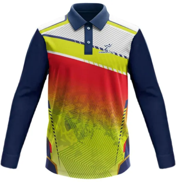 Multicolor_Polyester_Full_Sleeve_Polo_Neck_Printed_Regular_T-Shirt_For_Men