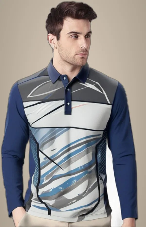Multicolor_Polyester_Full_Sleeve_Polo_Neck_Printed_Regular_T-Shirt_For_Men