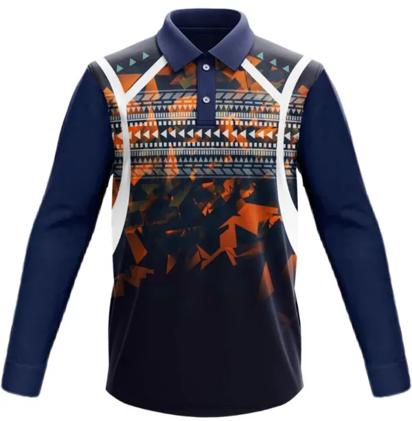 Multicolor_Polyester_Full_Sleeve_Polo_Neck_Printed_Regular_T-Shirt_For_Men
