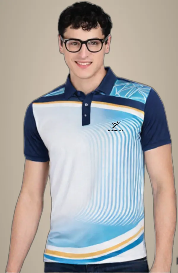 Multicolor_Polyester_Half_Sleeve_Polo_Neck_Printed_Regular_T-Shirt_For_Men