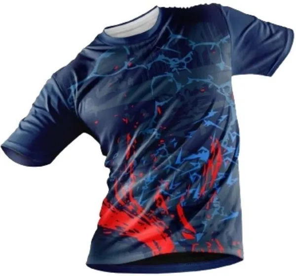 Blue_Polyester_Half_Sleeve_Round_Neck_Printed_Regular_T-Shirt_For_Men