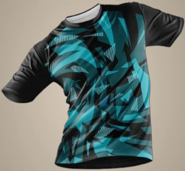 Black_Polyester_Half_Sleeve_Round_Neck_Printed_Regular_T-Shirt_For_Men