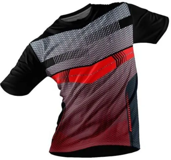 Multicolor_Polyester_Half_Sleeve_Round_Neck_Printed_Regular_T-Shirt_For_Men